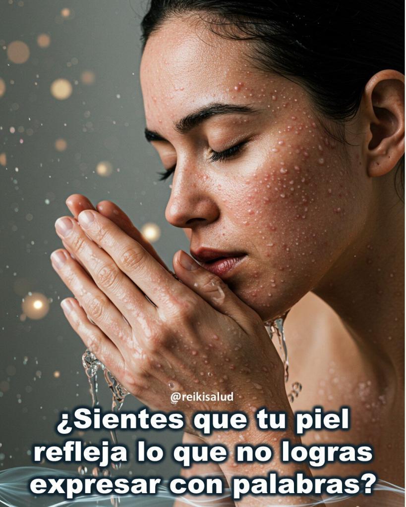 Sientes que tu piel refleja lo que no logras expresar con palabras ¿Sientes que tu piel refleja lo que no logras expresar con palabras?