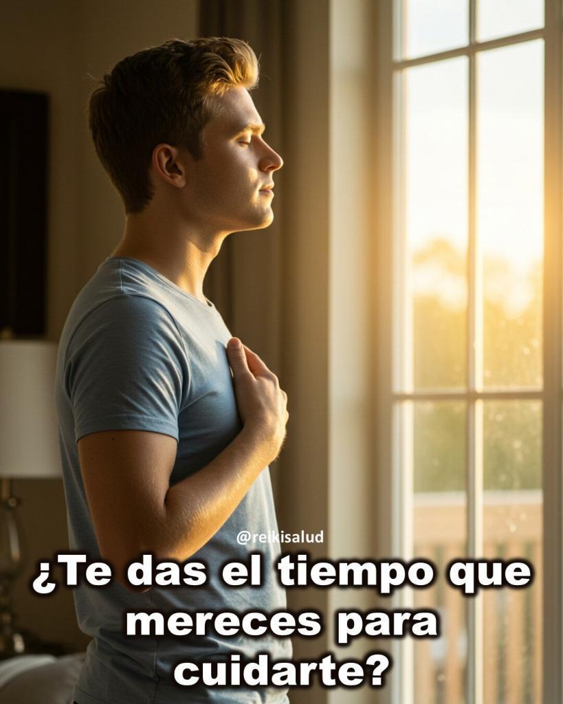 Te das el tiempo que mereces para cuidarte ¿Te das el tiempo que mereces para cuidarte? Reiki, una práctica diaria de amor propi