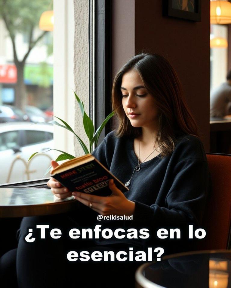¿Te enfocas en lo esencial?