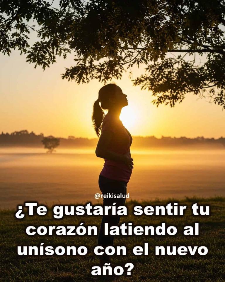 Feliz año 2026. ¿Te gustaría sentir tu corazón latiendo al unísono con el nuevo año?