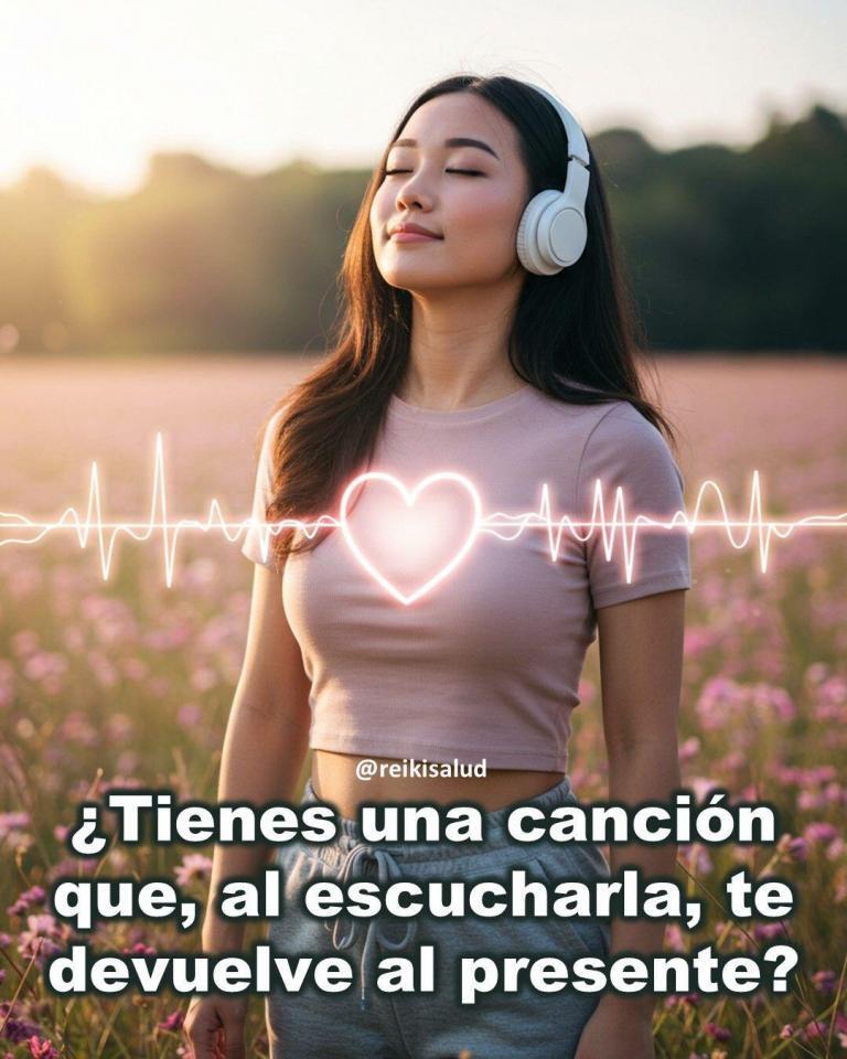 ¿Tienes una canción que, al escucharla, te devuelve al presente?