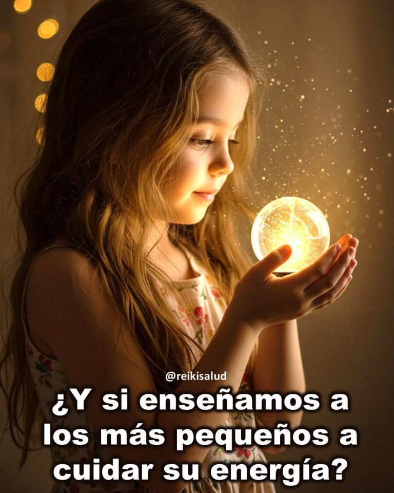 ¿Y si enseñamos a los más pequeños a cuidar su energía? Reiki para niños: energía…