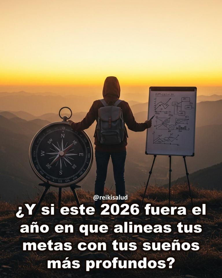 ¿Y si este 2026 fuera el año en que alineas tus metas con tus sueños…