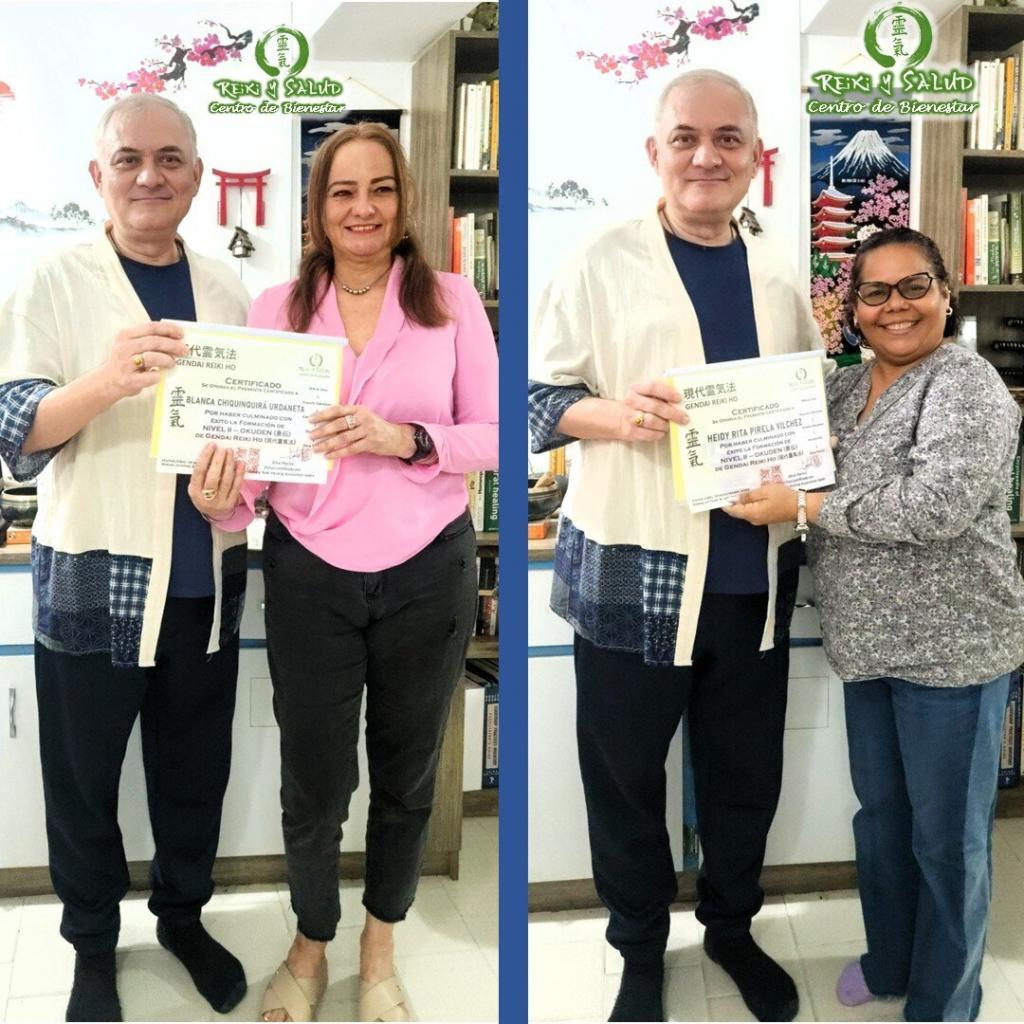 okuden 19 Diciembre No 3 Hoy celebro la consolidación de tres(3) practicantes de Gendai Reiki Ho