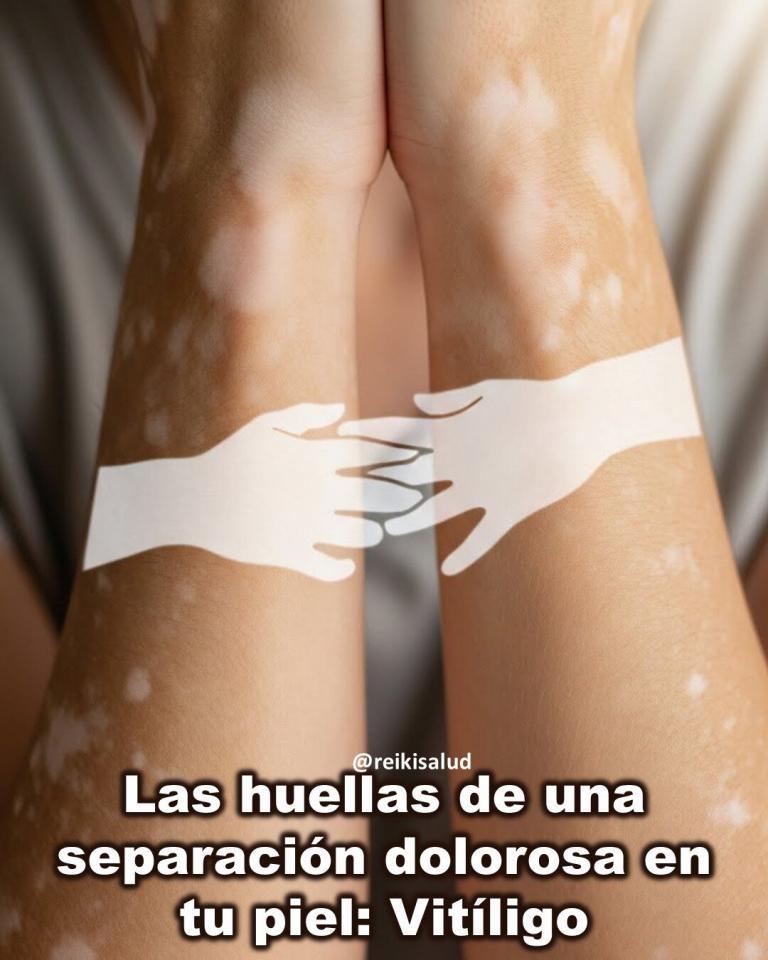 Las huellas de una separación dolorosa en tu piel: Vitíligo