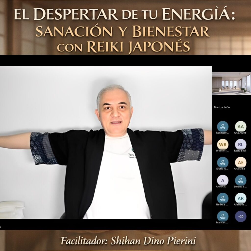 Masterclass Gratuita – El Despertar de tu Energia Sanacion y Bienestar con Reiki Japones 2 Agradecido y emocionado por el compartir del Masterclass – El Despertar de tu Energía: Sanación y Bienestar con Reiki Japonés desde Casa Reiki, el pasado Domingo 18 de Enero 2026