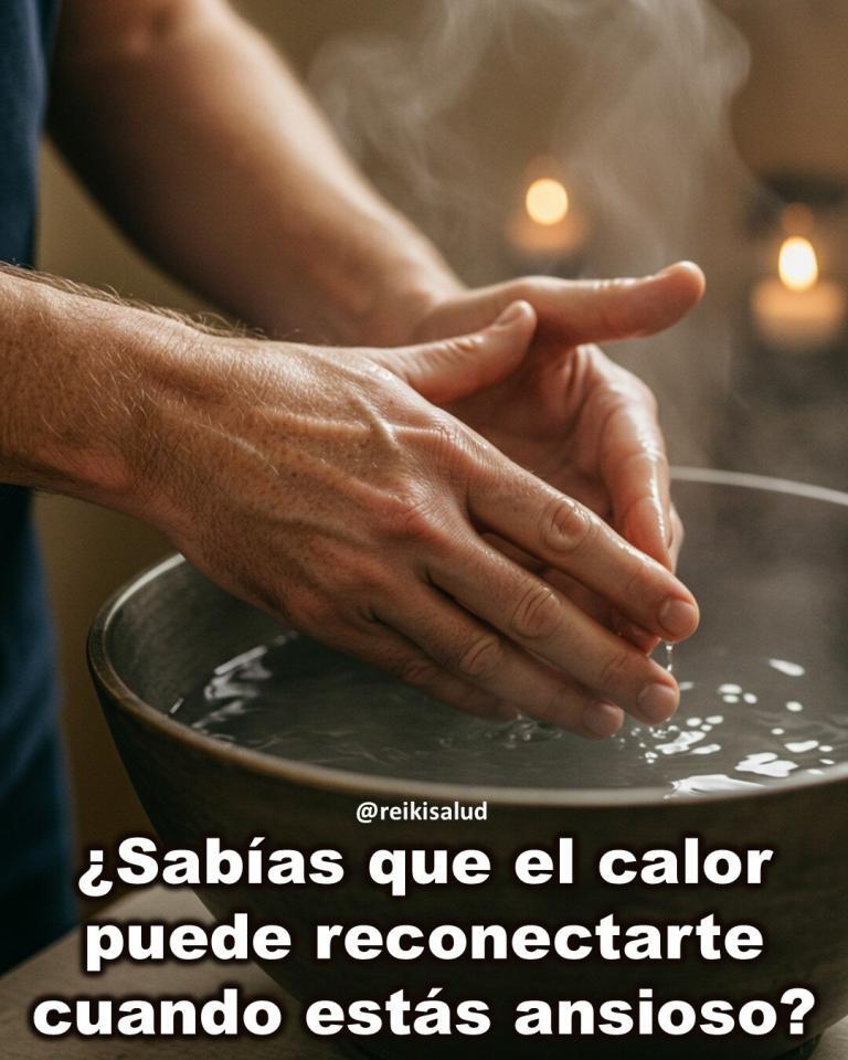¿Sabías que el calor puede reconectarte cuando estás ansioso?