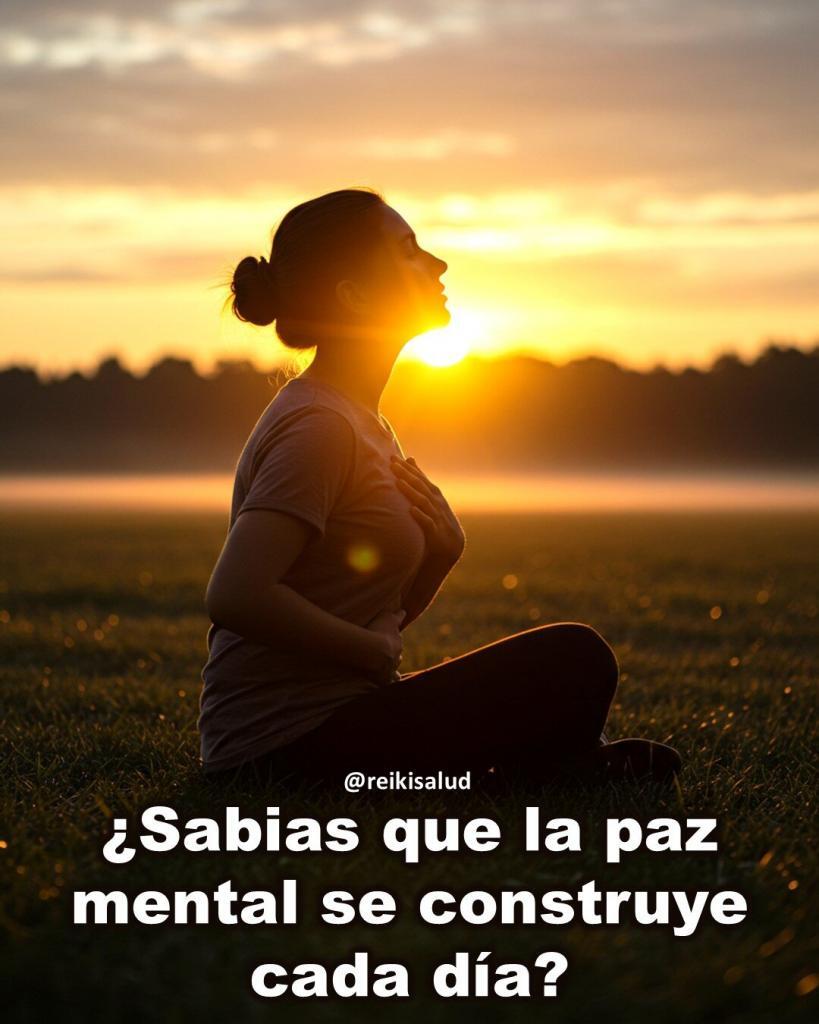 Sabias que la paz mental se construye cada dia ¿Sabías que la paz mental se construye cada día?
