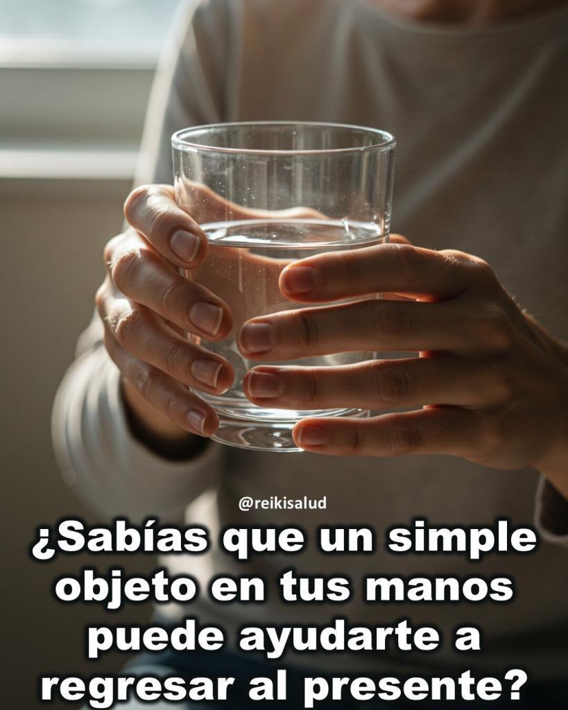 Sabias que un simple objeto en tus manos puede ayudarte a regresar al presente ¿Sabías que un simple objeto en tus manos puede ayudarte a regresar al presente?