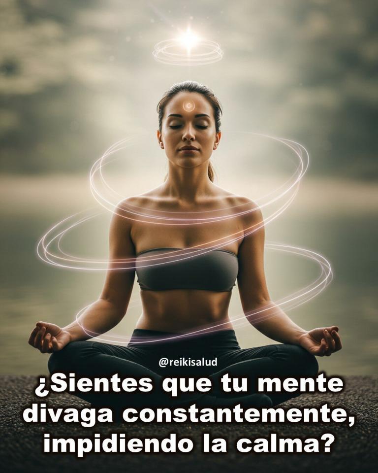 ¿Sientes que tu mente divaga constantemente, impidiendo la calma?