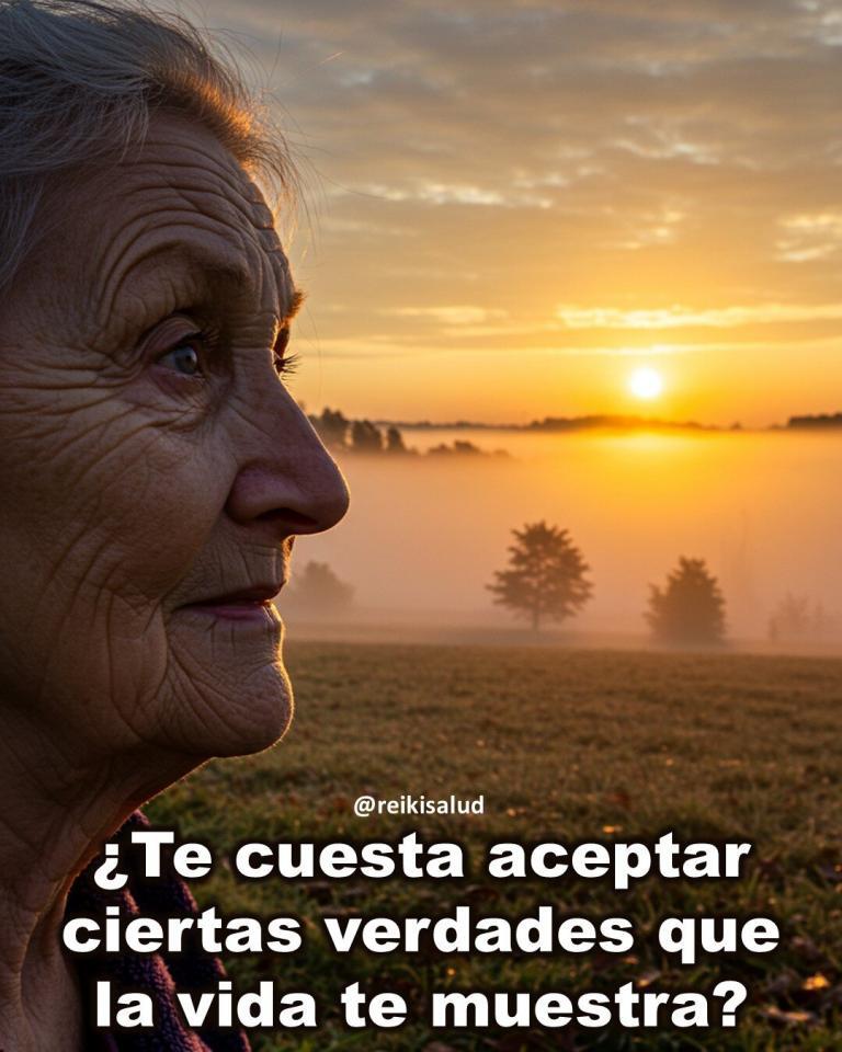 ¿Te cuesta aceptar ciertas verdades que la vida te muestra?