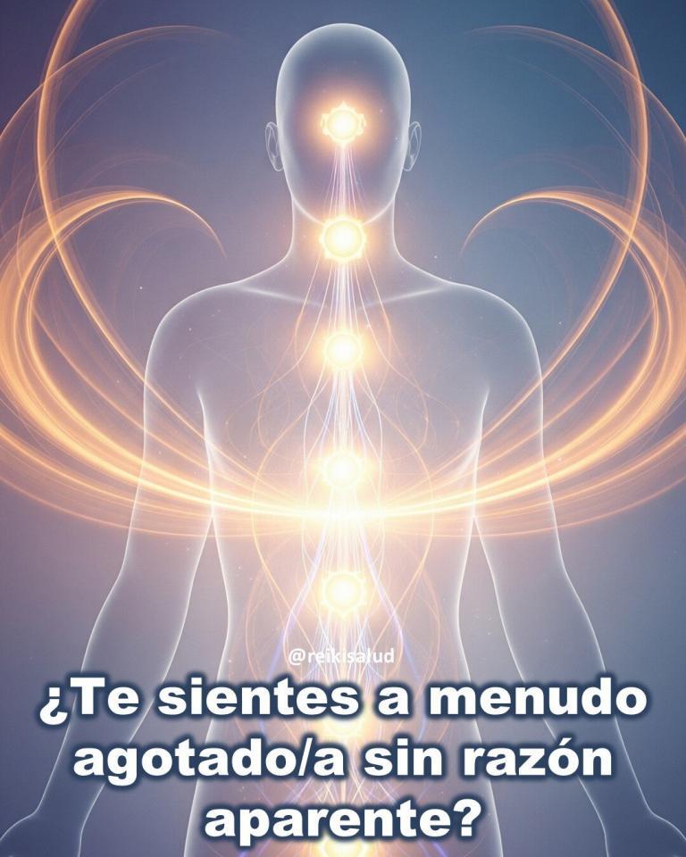 ¿Te sientes a menudo agotado/a sin razón aparente? Reiki: Más que Relajación, Equilibrio Energético