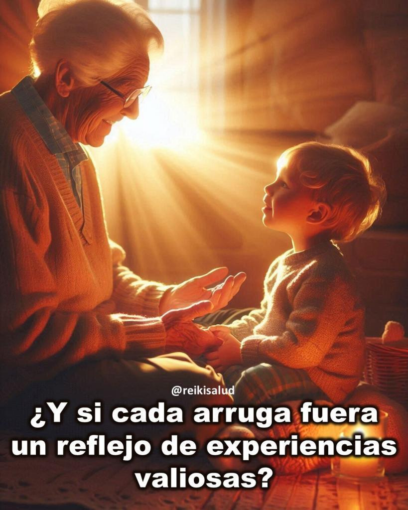 ¿Y si cada arruga fuera un reflejo de experiencias valiosas? 14 Y si cada arruga fuera un reflejo de experiencias valiosas ¿Y si cada arruga fuera un reflejo de experiencias valiosas?