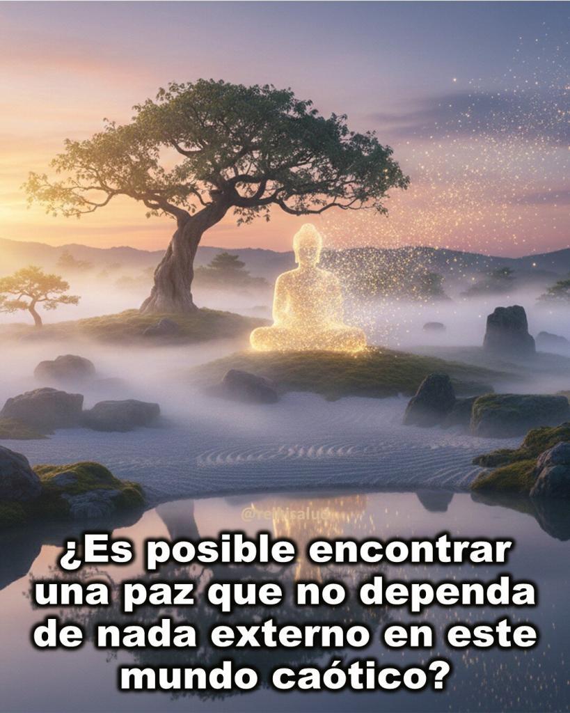 Es posible encontrar una paz que no dependa de nada externo en este mundo caotico El 8 de febrero se celebra el Día del Nirvana o Iluminación, dedicado a la contemplación y la espiritualidad.