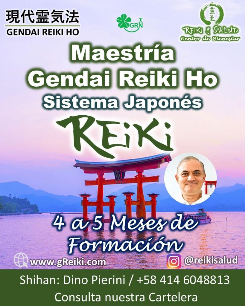 Maestria Gendai Reiki Ho Maestría Gendai Reiki Ho en Casa Reiki y Salud (Sistema Japonés)