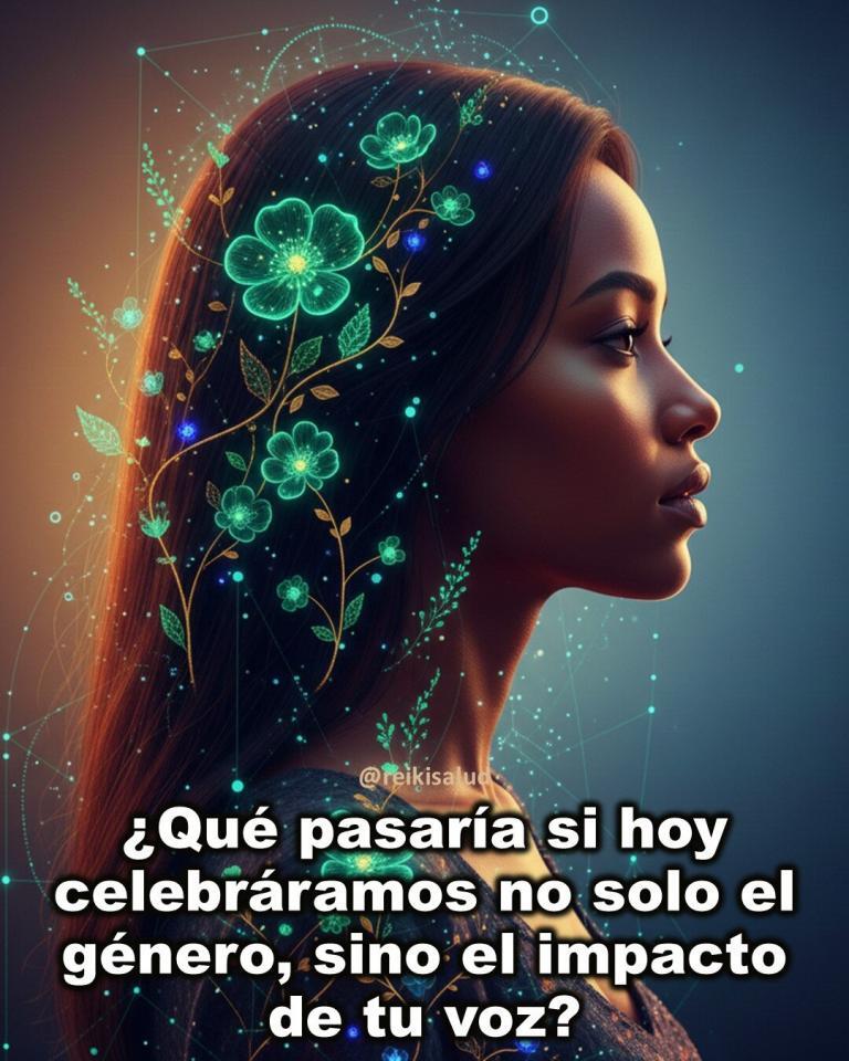 ¿Qué pasaría si hoy celebráramos no solo el género, sino el impacto de tu voz?