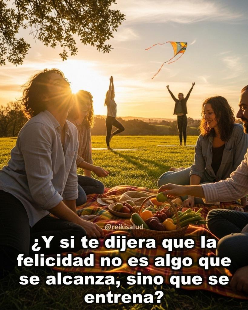 Y si te dijera que la felicidad no es algo que se alcanza sino que se entrena ¿Y si te dijera que la felicidad no es algo que se alcanza, sino que se entrena?