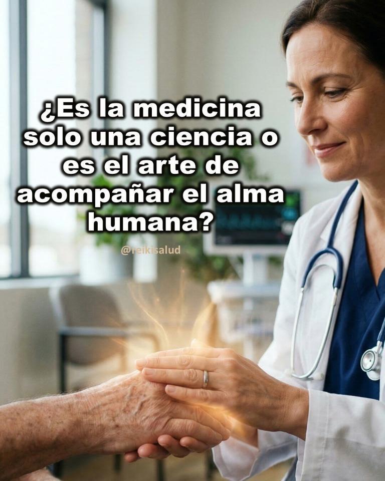 ¿Es la medicina solo una ciencia o es el arte de acompañar el alma humana?