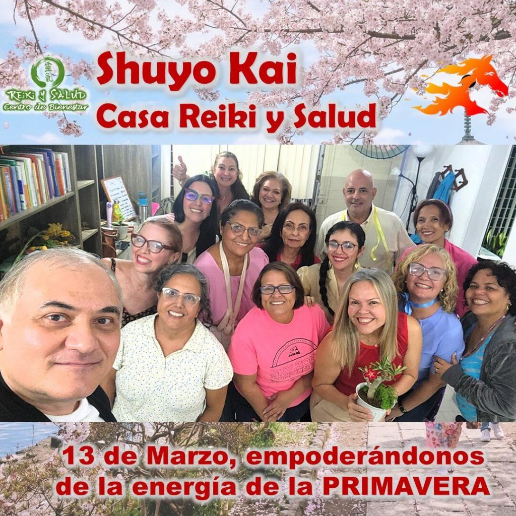 Shuyo Kai, Encuentro de Maestros de Gendai Reiki Ho en Casa Reiki y Salud. 10 Shuyo Kai Maestros Gendai Reiki Ho 13 Marzo 2026 en casa Reiki y Salud No 1 Shuyo Kai, Encuentro de Maestros de Gendai Reiki Ho en Casa Reiki y Salud.