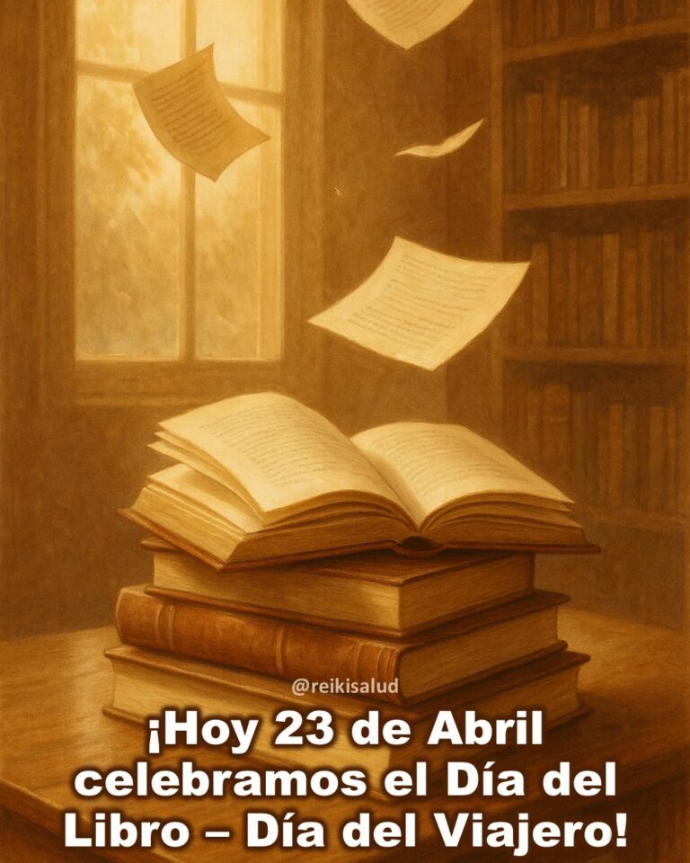 ¡Hoy 23 de Abril celebramos el Día del Libro – Feliz Día del Viajero del…