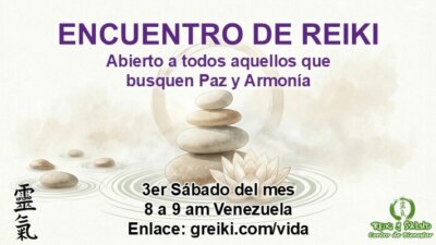 Encuentro de Reiki - 3er Sabado del Mes
