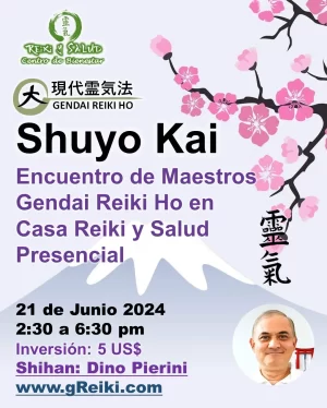 Shuyo Kai de Maestros en Casa Reiki y Salud, Gendai Reiki Ho